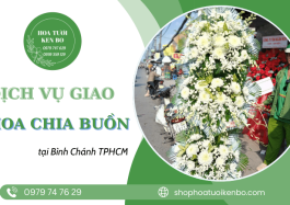 Giao hoa chia buồn, hoa kính viếng tại Bình Chánh TPHCM - 0979 74 76 29
