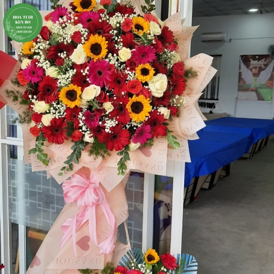 Hoa chúc mừng Khai trương mẫu 27