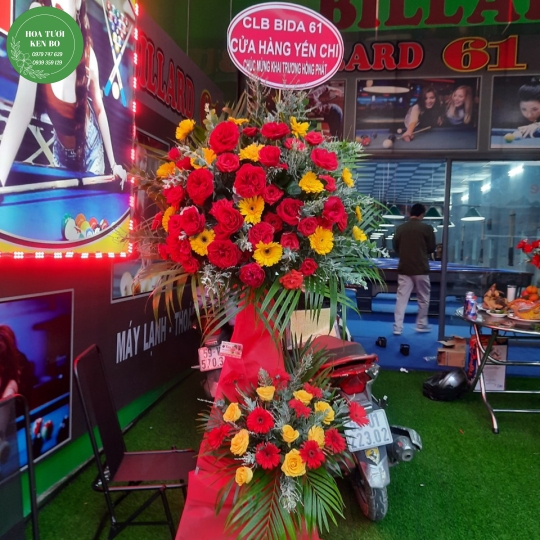 Hoa chúc mừng Khai trương mẫu 35