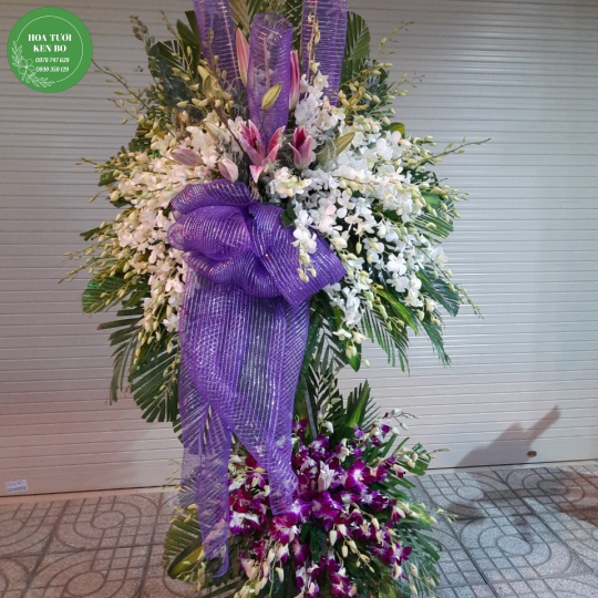 Hoa chia buồn mẫu 10