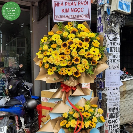 Hoa chúc mừng Khai trương mẫu 31