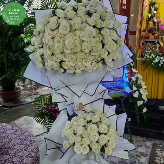 Hoa chia buồn mẫu 56