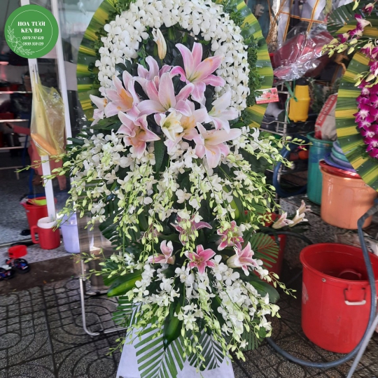 Hoa chia buồn mẫu 36