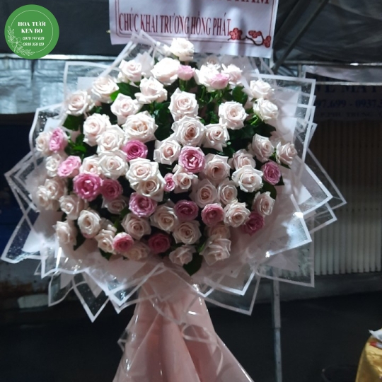 Hoa chúc mừng Khai trương mẫu 19