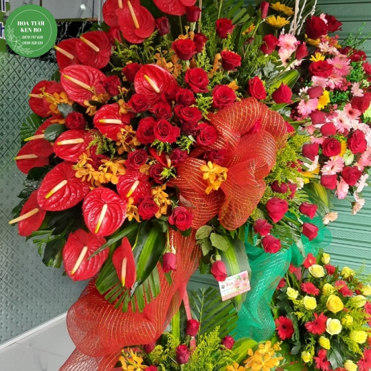 Hoa chúc mừng Khai trương mẫu 36