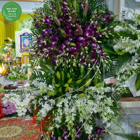 Hoa chia buồn mẫu 40