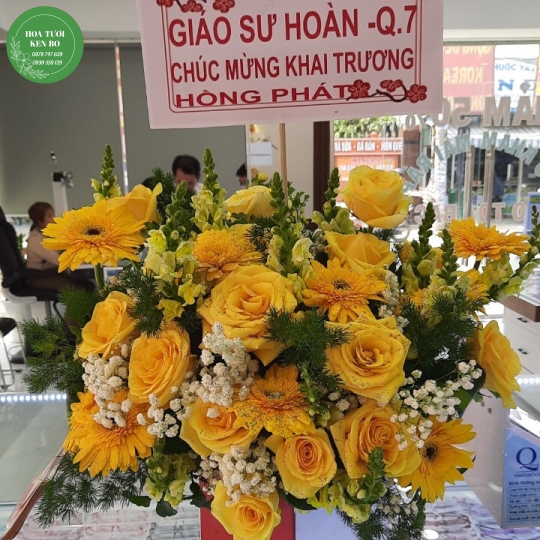 Hoa chúc mừng Khai trương mẫu 2
