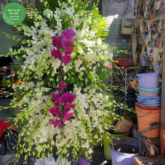 Hoa chia buồn mẫu 34