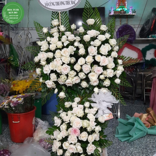 Hoa chia buồn mẫu 51