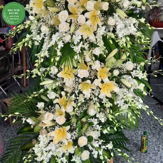 Hoa chia buồn mẫu 44
