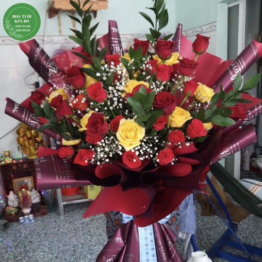 Hoa chúc mừng mẫu 16