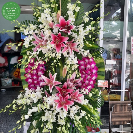Hoa chia buồn mẫu 57