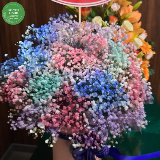 Hoa chúc mừng Khai trương mẫu 10