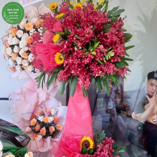 Hoa chúc mừng Khai trương mẫu 20