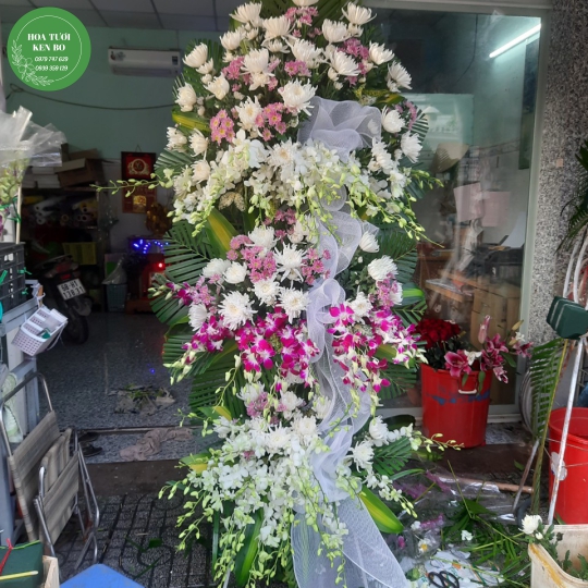 Hoa chia buồn mẫu 30