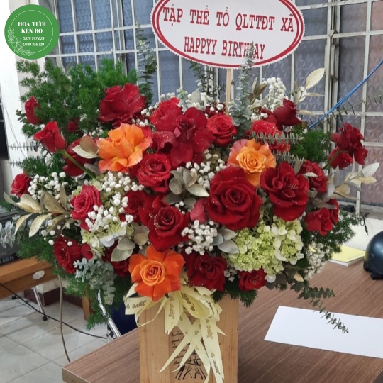 Hoa sinh nhật mẫu 8