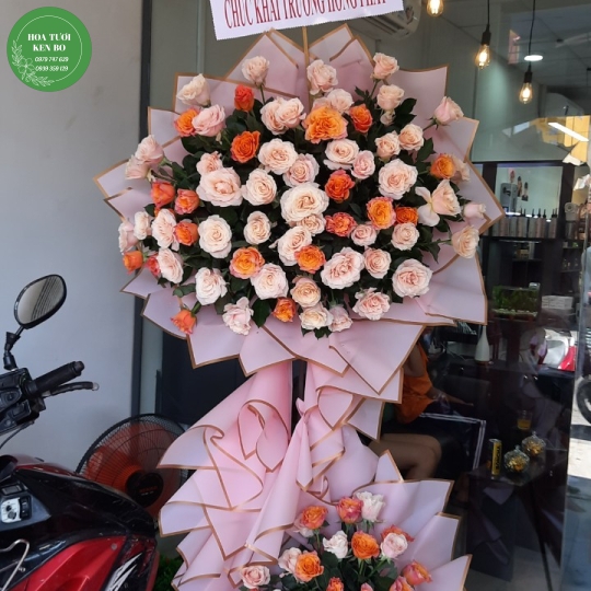 Hoa chúc mừng Khai trương mẫu 21