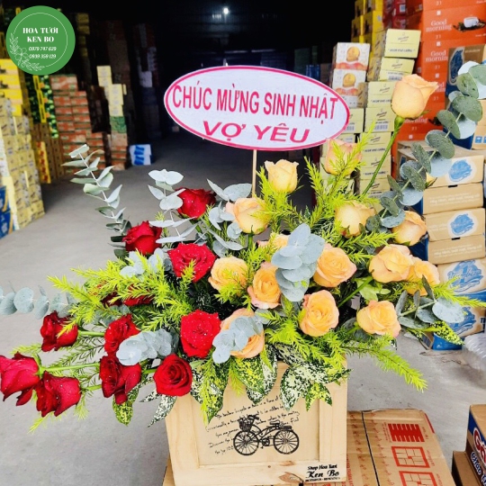 Hoa sinh nhật mẫu 27
