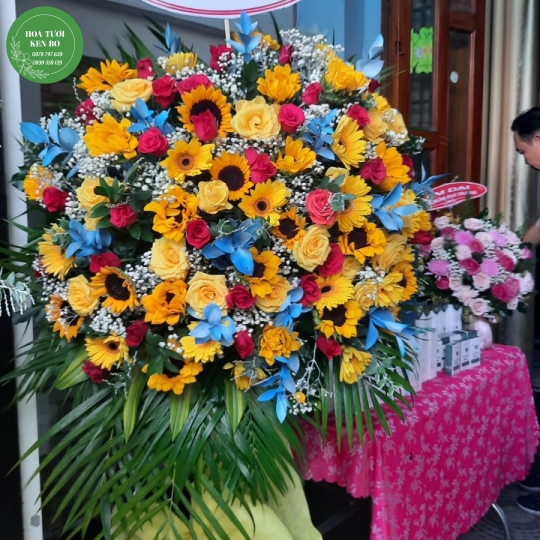Hoa chúc mừng Khai trương mẫu 25