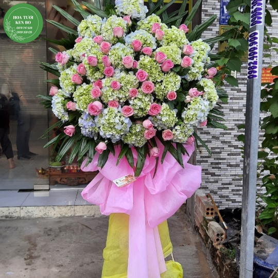 Hoa chúc mừng Khai trương mẫu 32