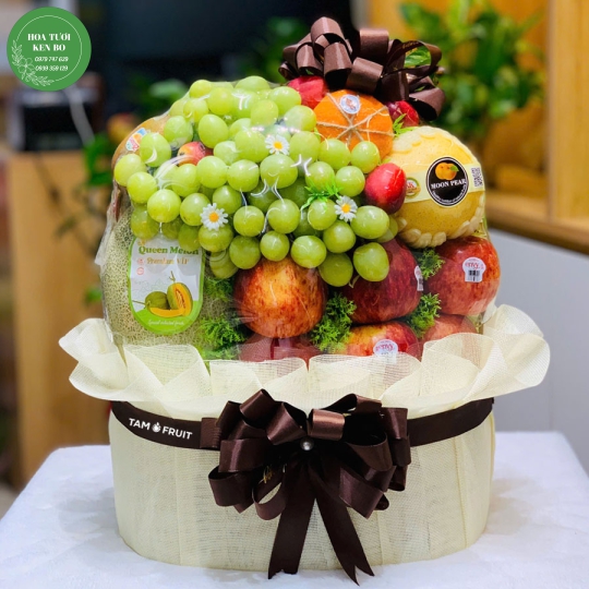 Giỏ Hoa Quả Mã 02