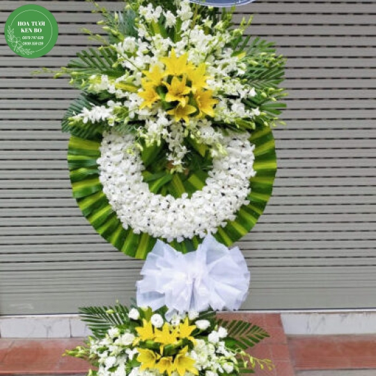 Hoa chia buồn mẫu 60