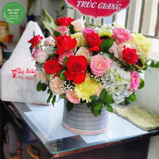 Hoa sinh nhật mẫu 36
