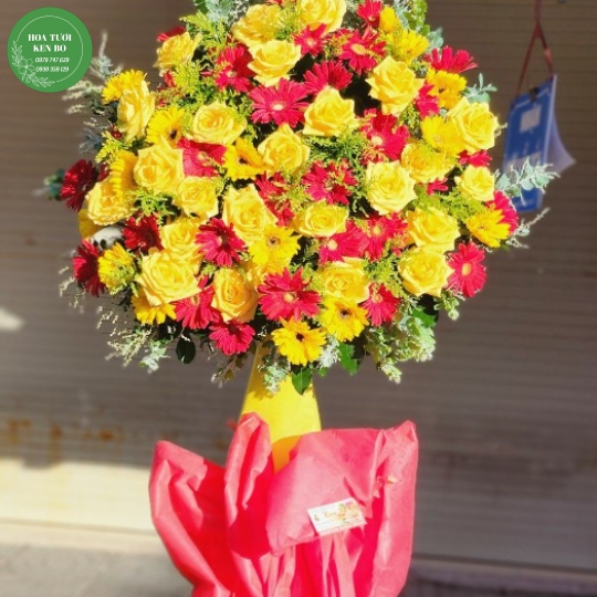Hoa Chúc Mừng Khai Trương Mẫu 43